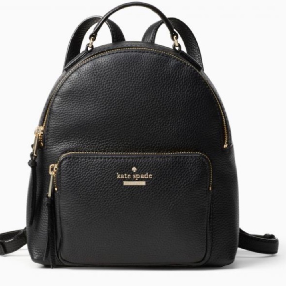 Kate Spade Jackson Street medium Backpack Black - Picture 1 of 8